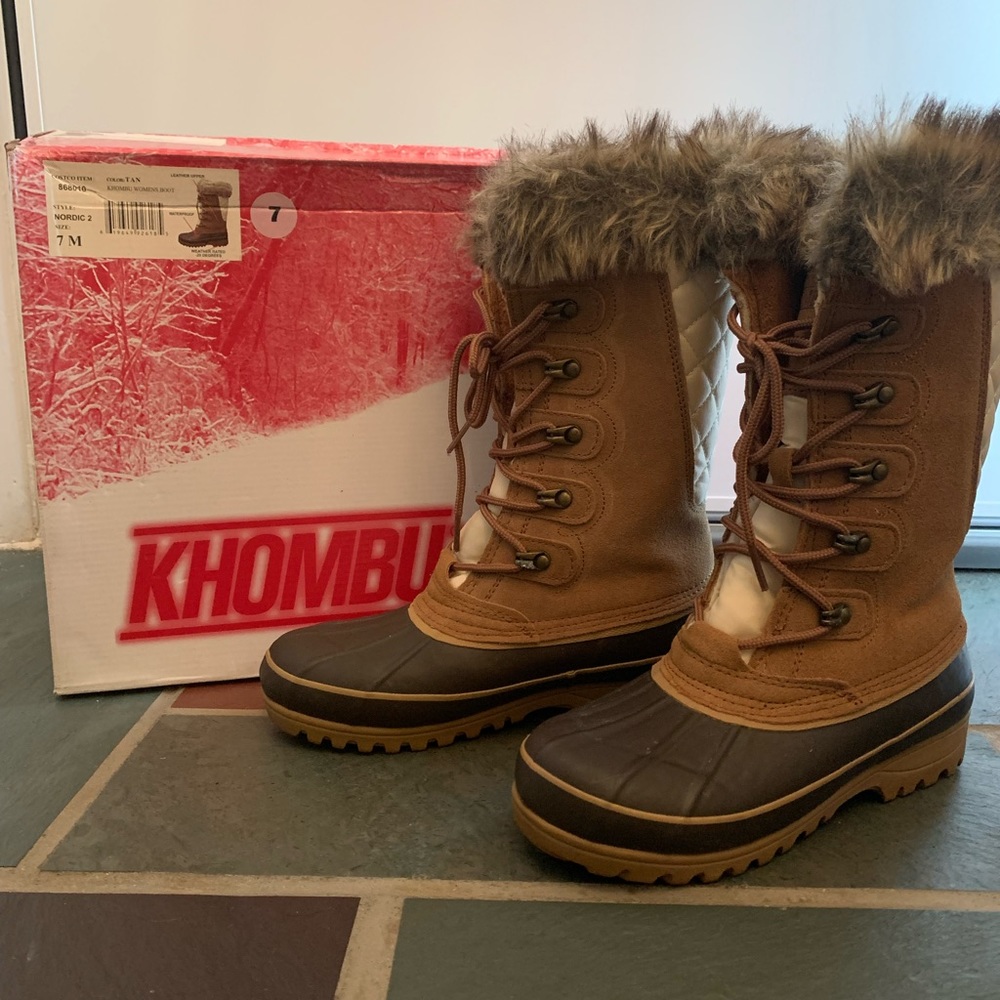 KHOMBU WOMENS BOOTS